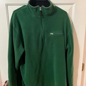 Gap Athletic Vintage Zipup Green Size Large